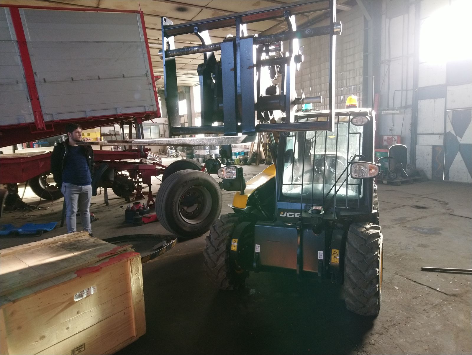 JCB 516-40 Loadall rakodó