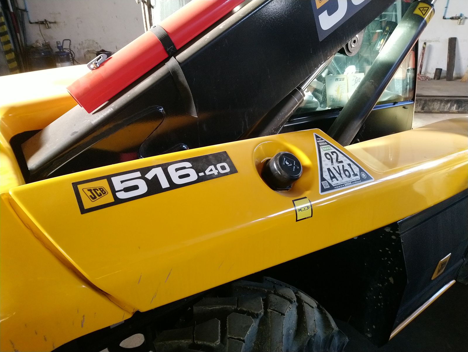 A JCB rakodó gémje